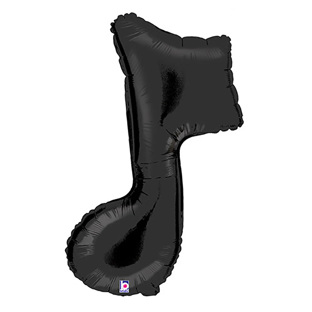 Betallic 30" Black Music Note Single